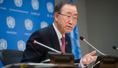 Ban Ki-moon Foto de archivo: ONU/Amanda Voisard