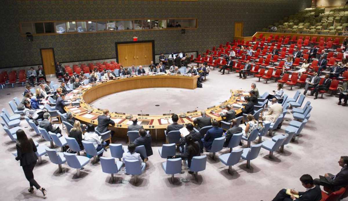 Consejo de Seguridad en sesión. Foto de archivo: ONU/Rick Bajornas